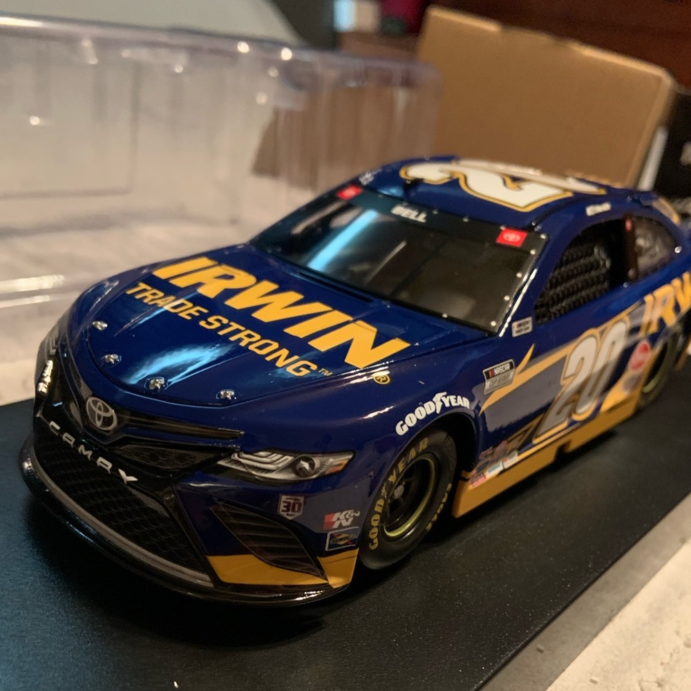 Christopher Bell #20 Irwin Tools Toyota Camry Diecast 1:24 Scale